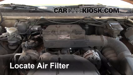 1993 Buick Roadmaster Estate Wagon 5.7L V8 Air Filter (Engine) Check